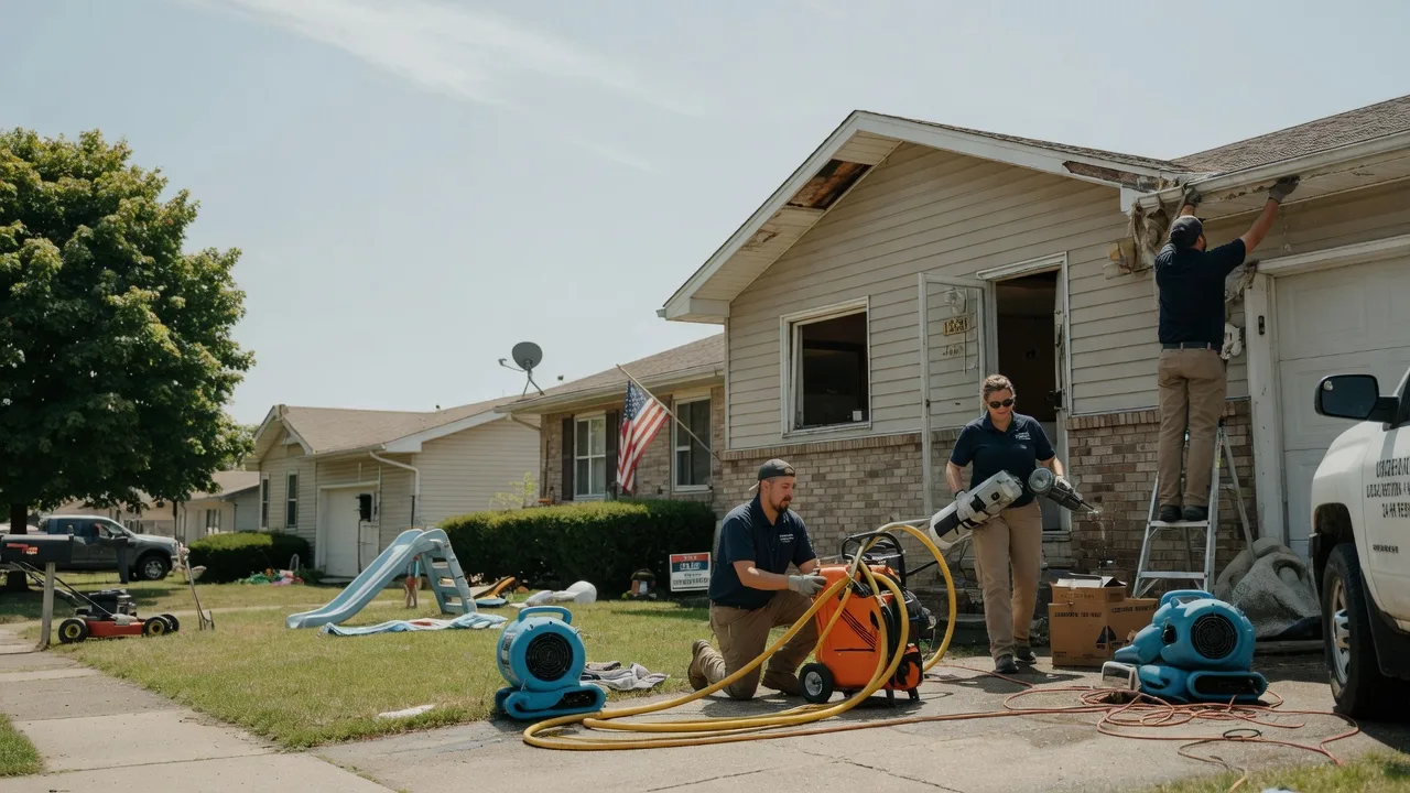 Water Damage Restoration in Vergennes, IL near me